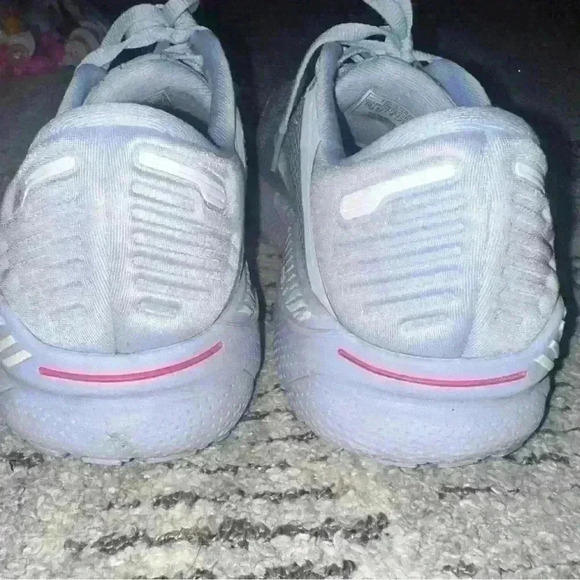 Brooks Womens Adrenaline GTS 22 Running Shoes Blue/White/Rose Size 10 - Picture 5 of 9